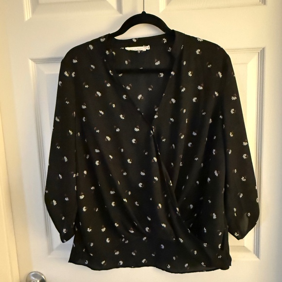 Black top by All in Favor, size Large - Picture 2 of 13
